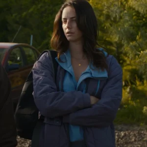 Adulthood Movie Megan Blue Puffer Jacket
