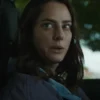 Adulthood Movie Megan Blue Puffer Jacket Closeup