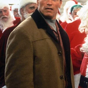 Arnold Schwarzenegger Coat Jingle All the Way