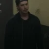 Austin Butler Caught Stealing Black Cotton Jacket