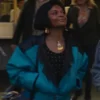 Barbie Freaky Tales Blue Leather Jacket