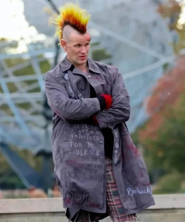 Buy Matt Smith Caught Stealing Russ Grey Coat