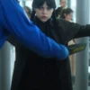 Buy Wednesday S02 Jenna Ortega Black Coat