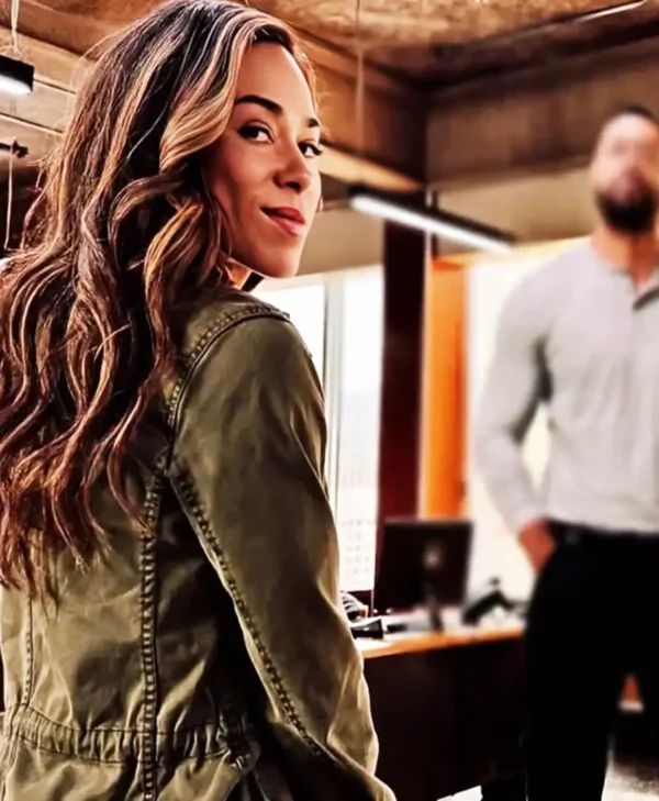 Countdown 2025 Jessica Green Jacket Back