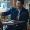 Daniel Dae Kim Butterfly Black Leather Jacket Front