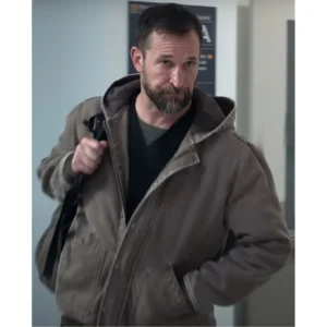 Dr Michael The Pitt S02 Grey Cotton Jacket