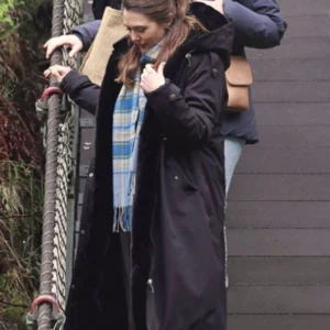 Elizabeth Olsen Eternity Polyester Coat