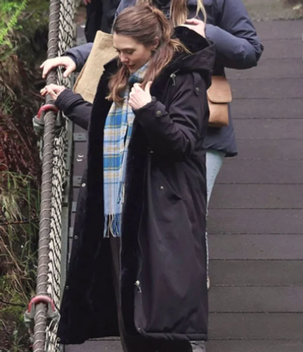 Elizabeth Olsen Eternity Polyester Coat