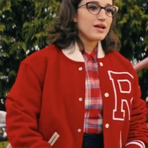 Grease Red Varsity Bomber Jacket