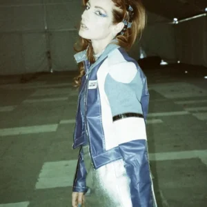 Happy Gilmore 2 Becky Lynch Leather Jacket Side View