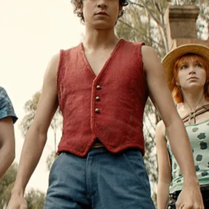 Inaki Godoy Series One Piece Red Vest