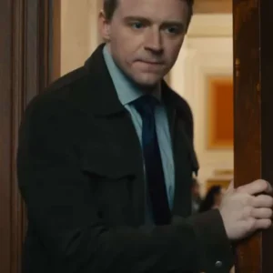 Jack Lowden Movie Ella McCay Black Jacket