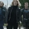 Jennifer Holland Peacemaker S02 Puffer Jacket Front View
