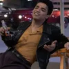 Johnathan Nieves Grease Black Leather Biker Jacket