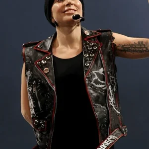 Lady Gaga The Mayhem Ball Studded Vest