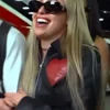 Liv Morgan WWE Raw 2025 Red Hearts Leather Jacket