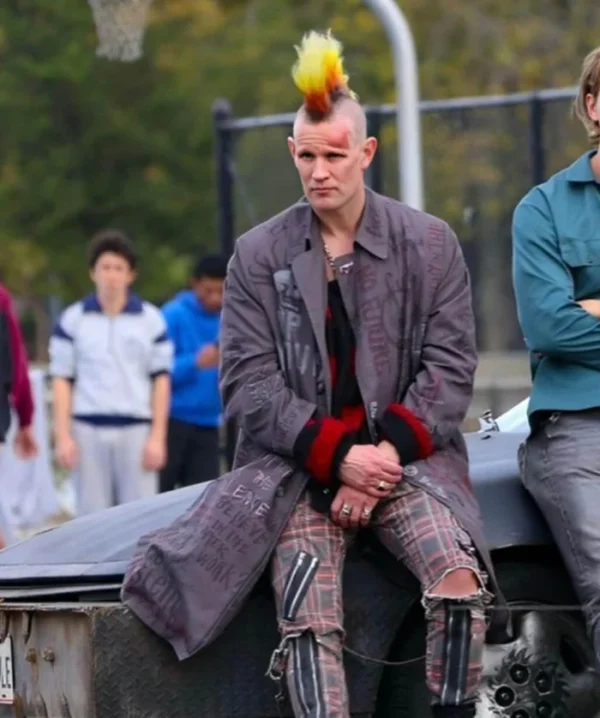 Matt Smith Caught Stealing Russ Grey Coat