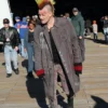 Matt Smith Caught Stealing Russ Grey Coat Front View