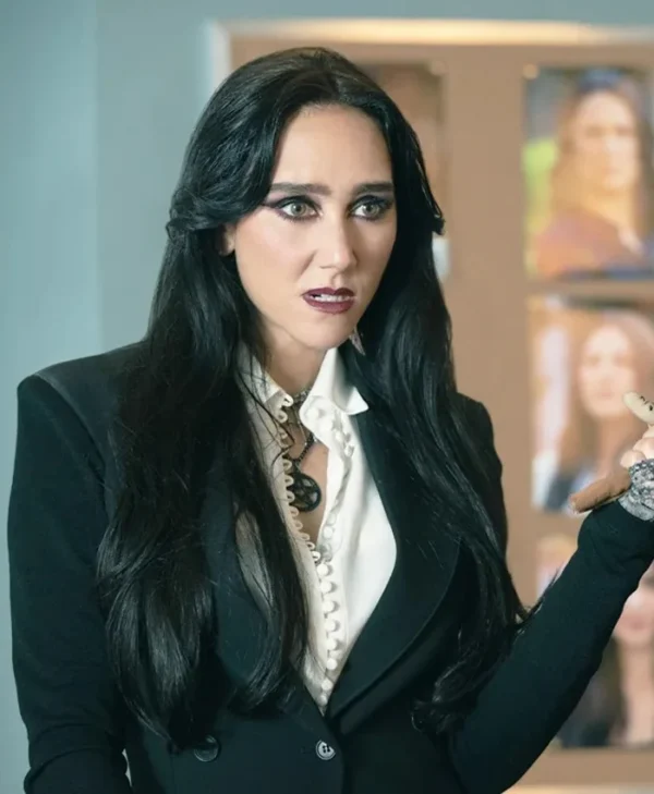 Patty Guggenheim Twisted Metal S02 Black Blazer