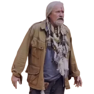 Peacemaker S02 Michael Rooker Brown Jacket Front