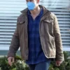 Peacemaker Season 2 John Cena Brown Jacket Front