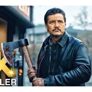Pedro Pascal Freaky Tales 2025 Leather Jacket Front