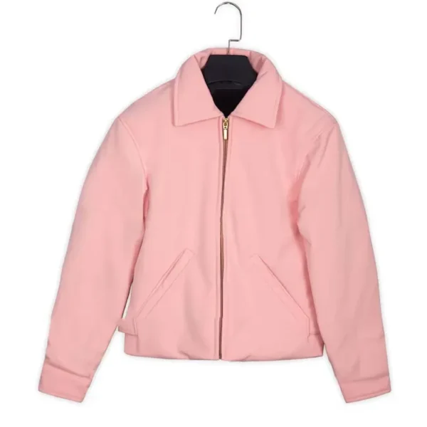 Pink Ladies Jacket Grease Front