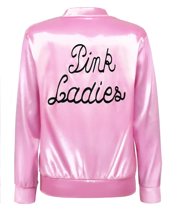 Pink Ladies Satin Jacket