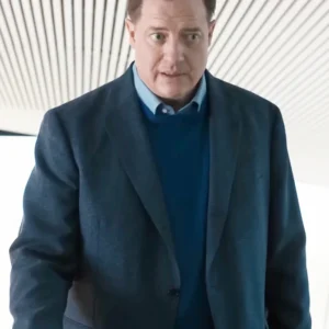 Rental Family Brendan Fraser Blue Blazer