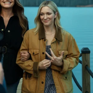 The Hunting Wives Brittany Snow Brown Jacket