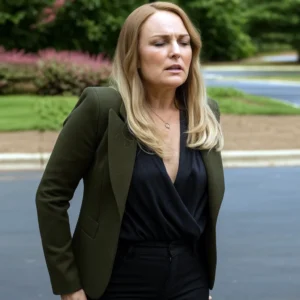 The Hunting Wives Margo Banks Green Blazer