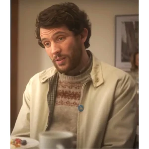 The Mastermind Josh O Connor White Jacket
