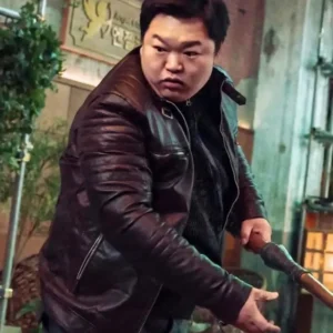 Twelve S01 Go Gyu-pil Cafe Racer Black Leather Jacket