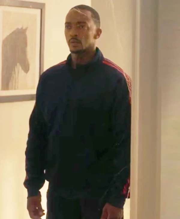 Twisted Metal Anthony Mackie Black Track Jacket