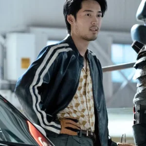 Twisted Metal S02 André Dae Kim Leather Jacket Front