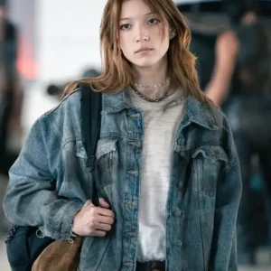 Twisted Metal Saylor Bell Curda Blue Denim Jacket