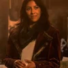 Twisted Metal Stephanie Beatriz Red Velvet Blazer