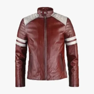 Tyler Durden Red and White Jacket
