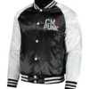WWE CM Punk Satin Varsity Bomber Jacket
