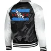 WWE CM Punk Satin Varsity Bomber Jacket Back