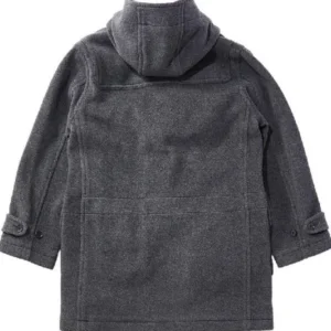 Wednesday S02 Joy Sunday Duffle Coat Back