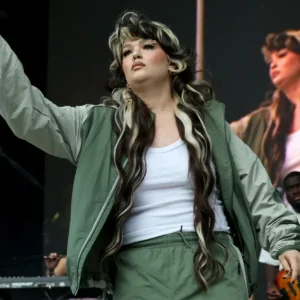 Lola Young Green Track Jacket