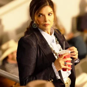 The Lowdown Jeanne Tripplehorn Black Blazer