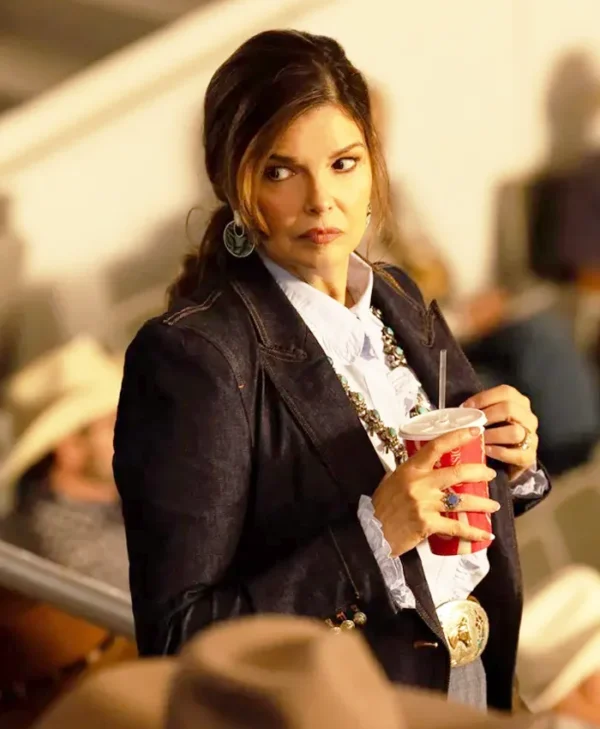 The Lowdown Jeanne Tripplehorn Black Blazer