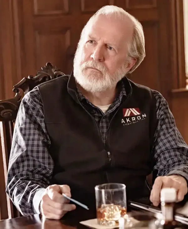 The Lowdown Tracy Letts Black Cotton Vest