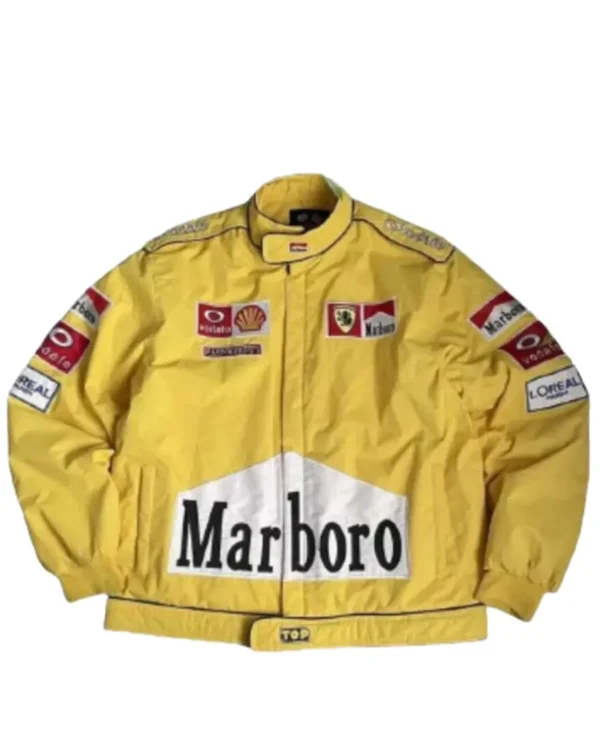 F1 Marlboro Vintage Racing Yellow Jacket