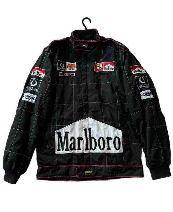 F1 Vintage Ferrari Marlboro Racing Jacket