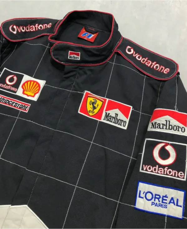 F1 Vintage Ferrari Marlboro Racing Jacket - Image 3