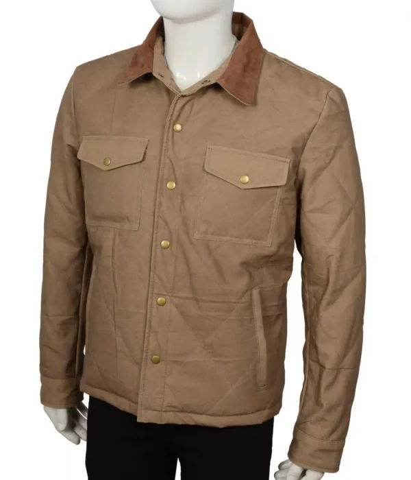 Yellowstone S04 Josh Lucas Brown Jacket - Image 5