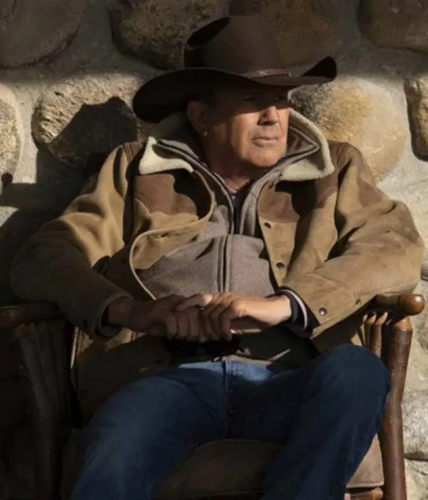 Kevin Costner Yellowstone S03 Leather Jacket - Image 4